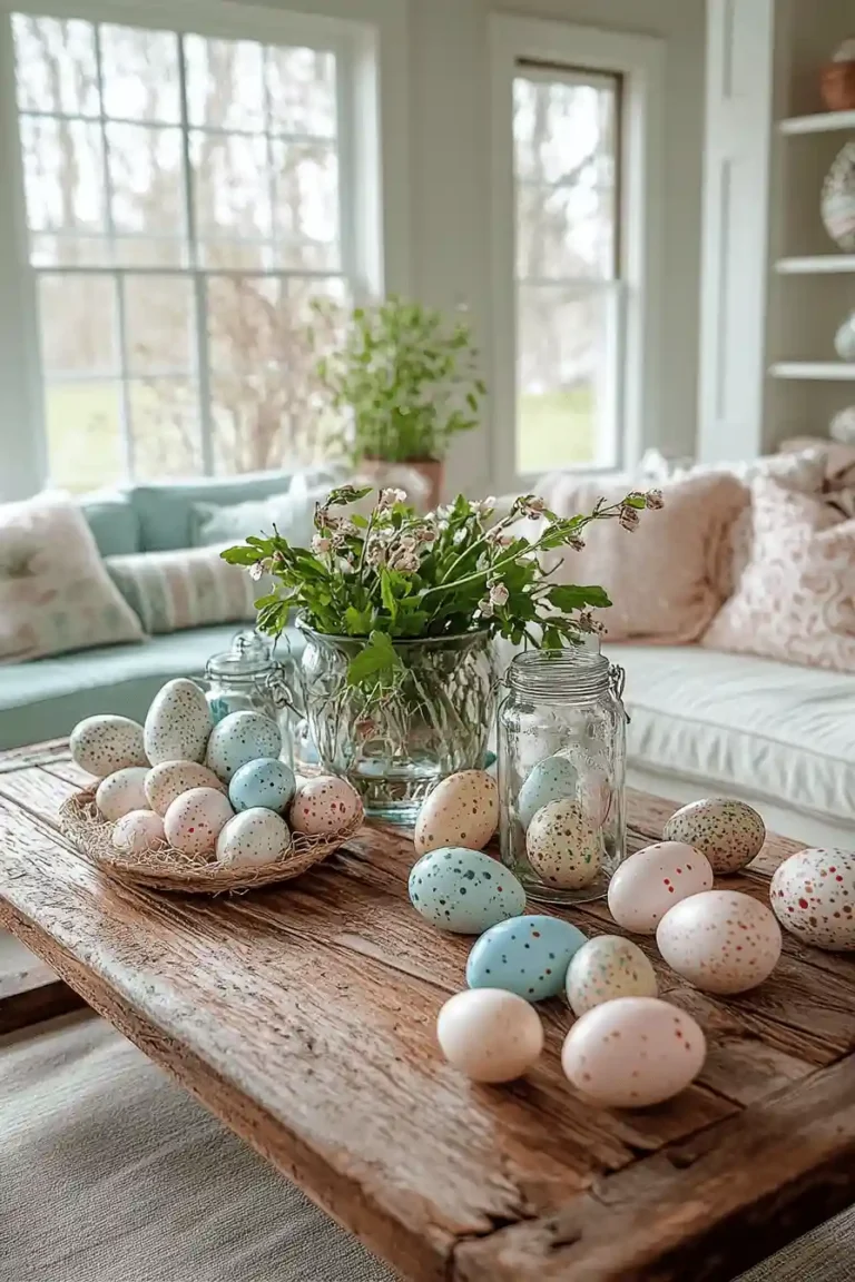 29 Creative Easter Living Room Decor Ideas You’ll Love
