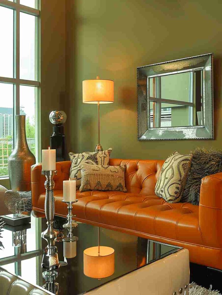 25+ Stunning Olive Green Living Room Ideas You’ll Love