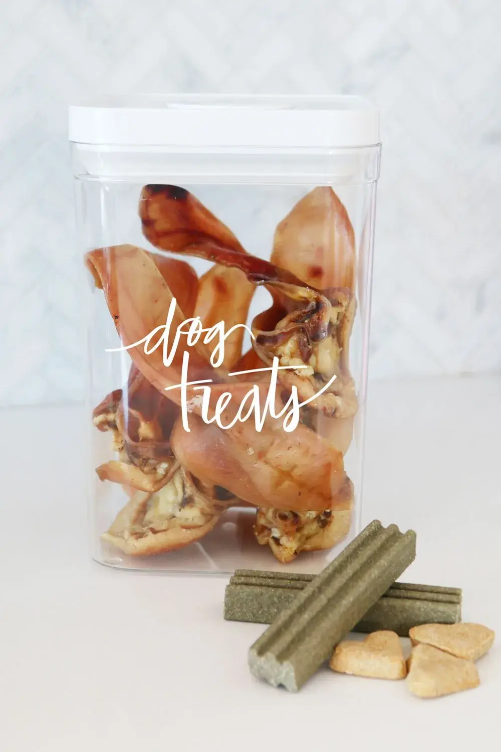 Clear Airtight Treat Container